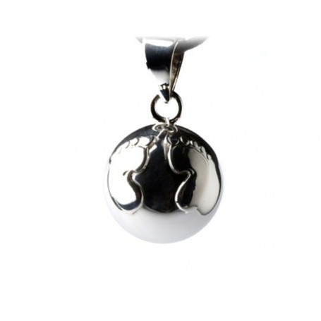 Bola de Grossesse Argent + pied argent