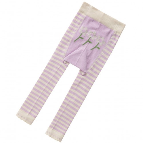 Leggin Piccalilly coton Bio Violet fleur Leggin Piccalilly coton Bio Violet fleur
