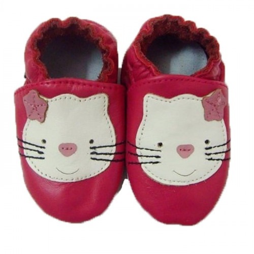 Chaussons cuir souple Hello kitty Chaussons cuir souple Hello kitty