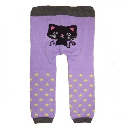 Legging bébé Chat violet Legging bébé Chat violet