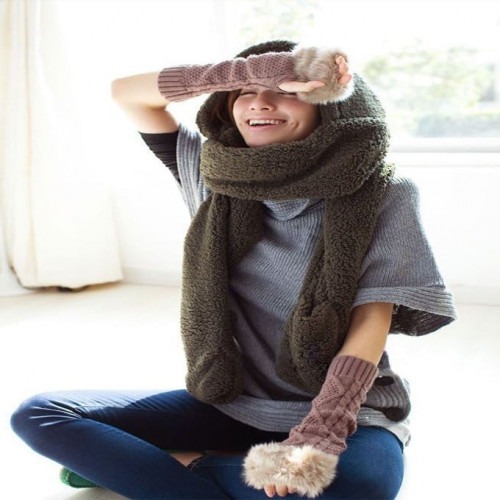 Coup de coeur ! Bonnet 3 en 1 pour femme Coup de coeur ! Bonnet 3 en 1 pour femme