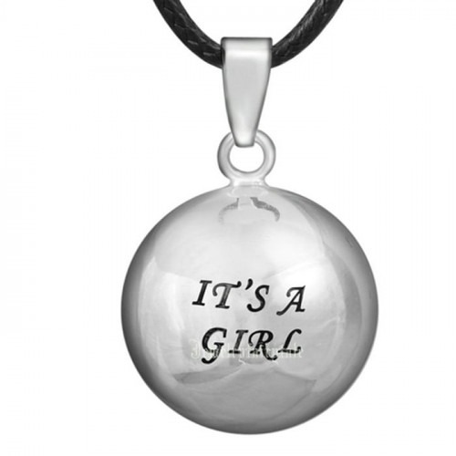 Bola de Grossesse argent Girl Bola de Grossesse argent Girl