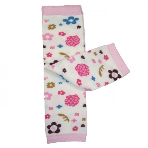 Jambières blanc multi-fleur Jambières blanc multi-fleur