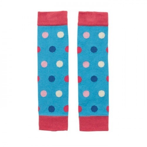 Jambières en coton bio Blue Polka Jambières en coton bio Blue Polka