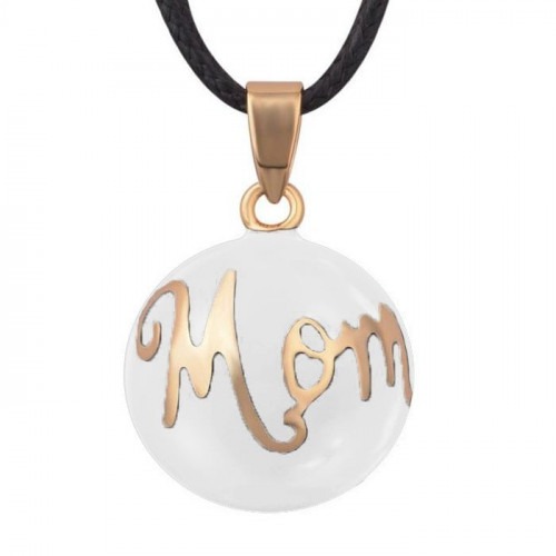 Bola de Grossesse Blanc Mom doré Bola de Grossesse Blanc Mom doré