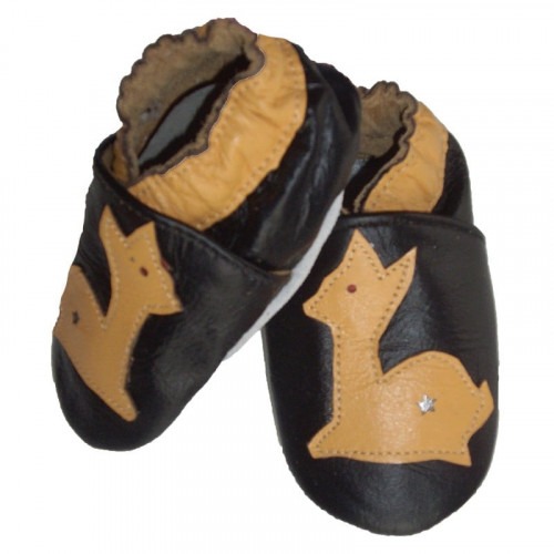 Chaussons cuir souple Kangourou Chaussons cuir souple Kangourou