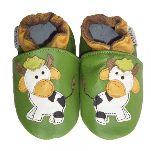 Chaussons cuir souple Vache Chaussons cuir souple Vache
