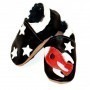 Chaussons cuir souple 4-8 ans Space