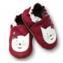 Chaussons cuir souple 4-8 ans Cats