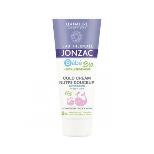 Cold Cream bio à l'eau thermale de Jonzac 100 ml Cold Cream bio à l'eau thermale de Jonzac 100 ml