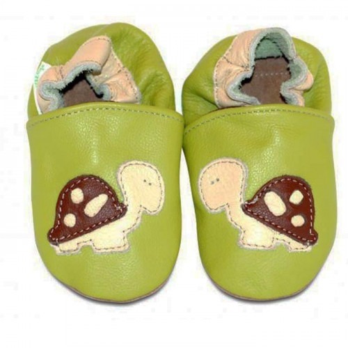 Chaussons cuir souple Tortue Chaussons cuir souple Tortue