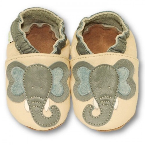 Chaussons cuir souple Dumbo Chaussons cuir souple Dumbo