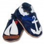 Chaussons cuir souple 4-8 ans petit bateau