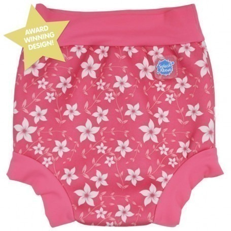 Maillot couche Splash fleurs