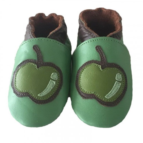 Chaussons cuir souple Golden Chaussons cuir souple Golden