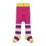 Collant Piccalilly coton bio Pink Stripe