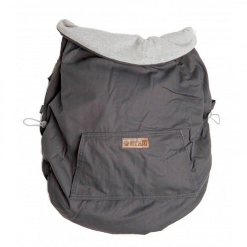 Couverture de portage reversible gris clair / gris foncé Couverture de portage reversible gris clair / gris foncé