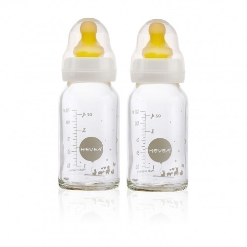 Lot de 2 biberons verre 3/24 mois - 120 ml Lot de 2 biberons verre 3/24 mois - 120 ml
