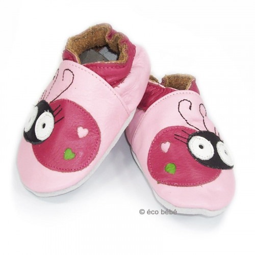 Chaussons cuir souple Lady Bird Chaussons cuir souple Lady Bird