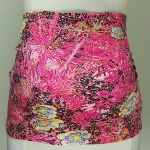 Bandeau de grossesse fleuri abstrait Bandeau de grossesse fleuri abstrait
