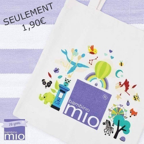 + OFFERT : Sac cabas BambinoMio (35 x 32 cm) + OFFERT : Sac cabas BambinoMio (35 x 32 cm)