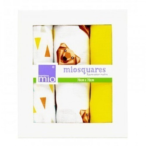 Lot de 3 langes Miosquares Lot de 3 langes Miosquares