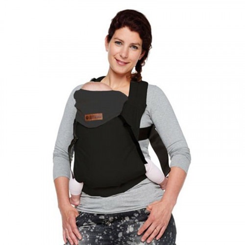 Porte bébé Click carrier By Kay reversible Noir/Gris Porte bébé Click carrier By Kay reversible Noir/Gris