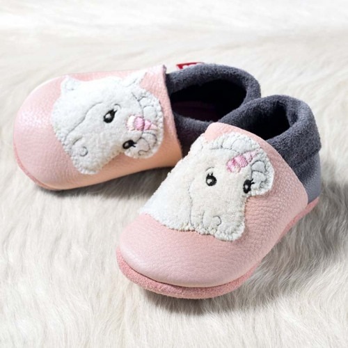 Chausson cuir pololo Licorne Chausson cuir pololo Licorne