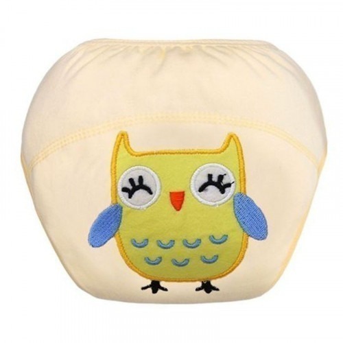 Culotte apprentissage Hibou jaune Culotte apprentissage Hibou jaune