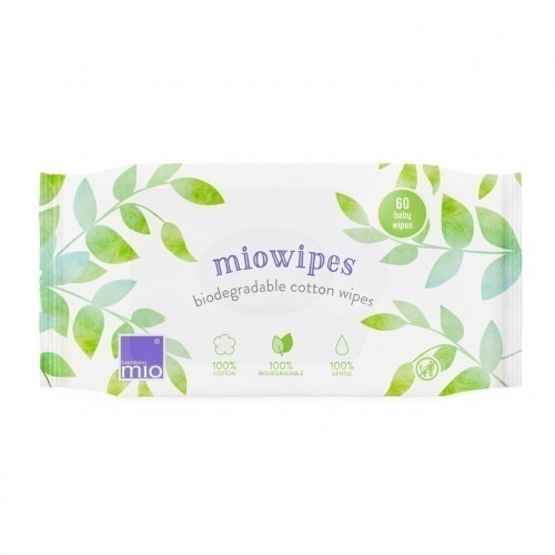 Lot de 60 lingettes biodégradables MioWipes Lot de 60 lingettes biodégradables MioWipes