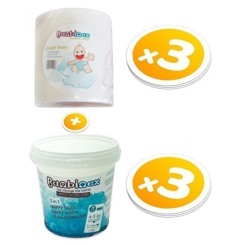 Pack consommables lessives + voiles de protection Bambinex Pack consommables lessives + voiles de protection Bambinex