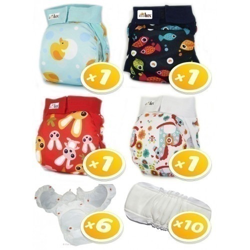 Pack Démarrage Ecolux Taille M de 4 à 8kg - Edition Limitée Pack Démarrage Ecolux Taille M de 4 à 8kg - Edition Limitée