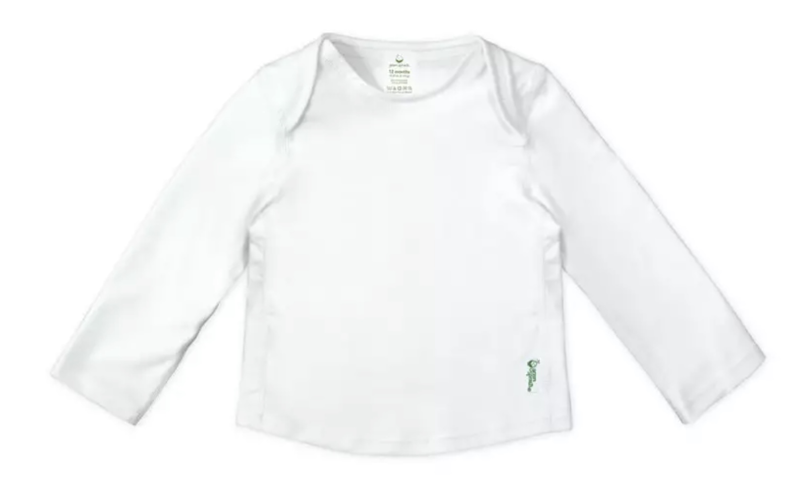 Tee Shirt Anti Uv Bebe Blanc Enfilage Facile