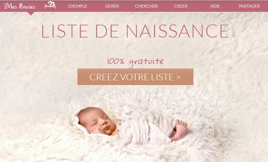 Liste de naissance bébé