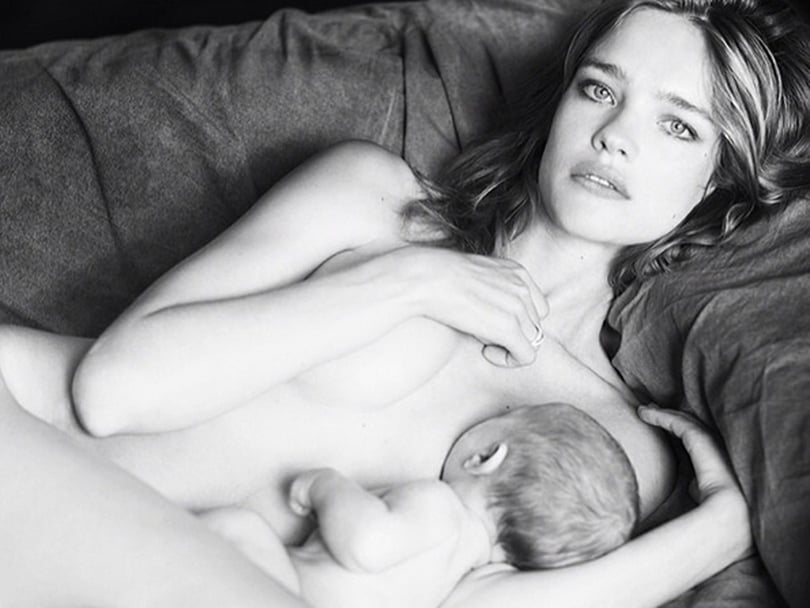 natalia vodianova qui allaite