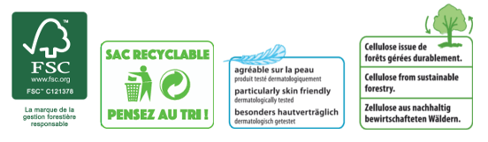 Couche jetable certifiée bio et écologique