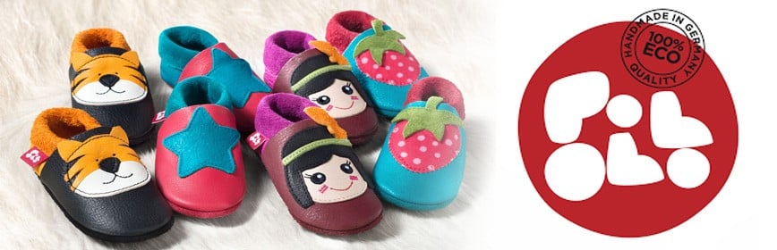 Chaussons bébé cuir souple grande qualité